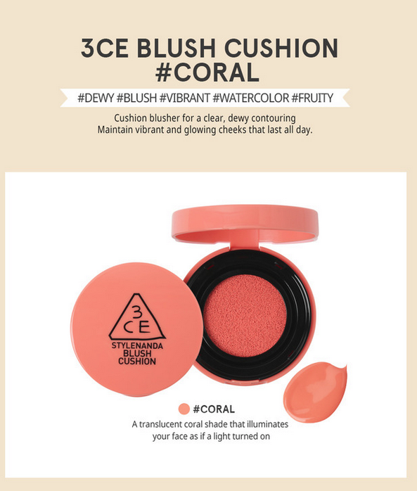Thumbnail: 3CE Blush Cushion 8g