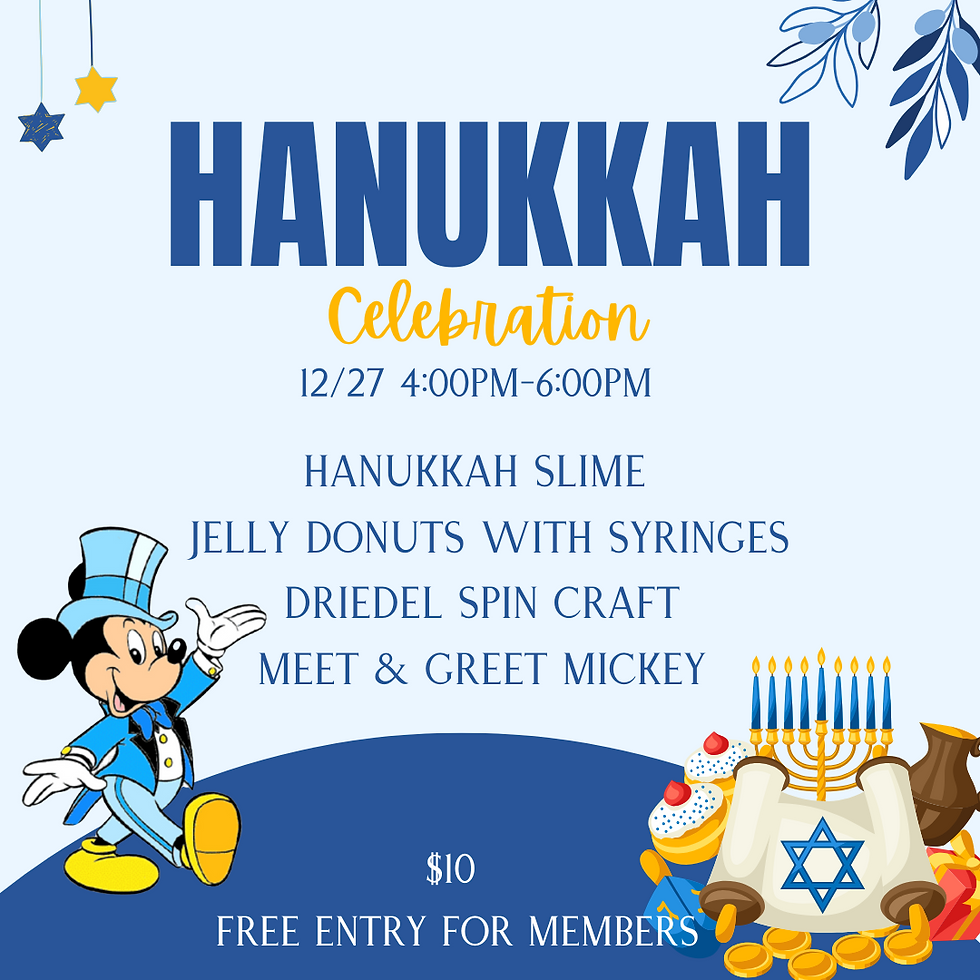 Hanukkah Celebration with Mr. Mouse