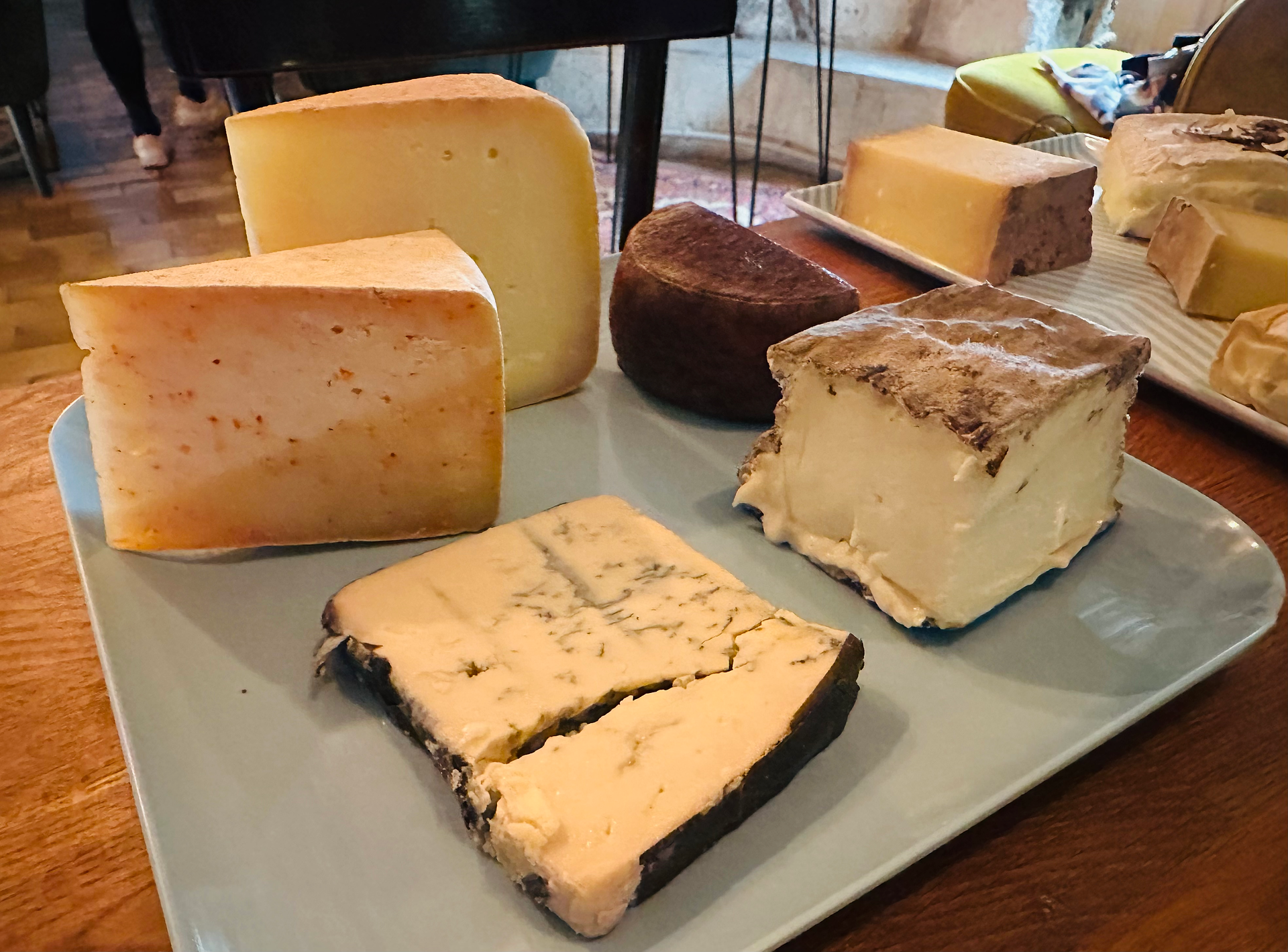 Aging to Perfection:  Wheels of Cheese  