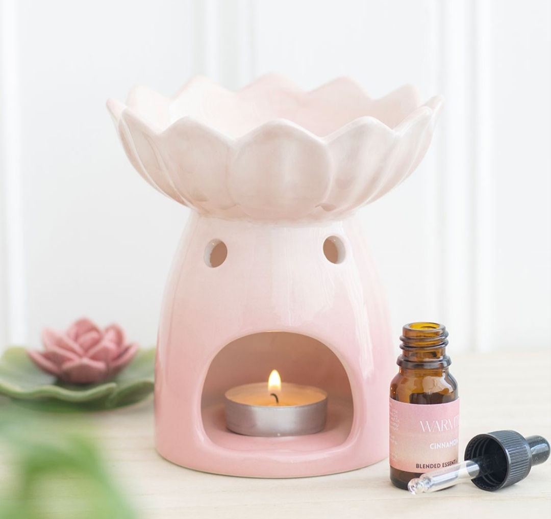 Brûleur nénuphar rose