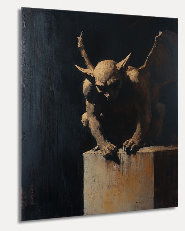 Thumbnail: Gargoyle Sculpture Chiaroscuro
