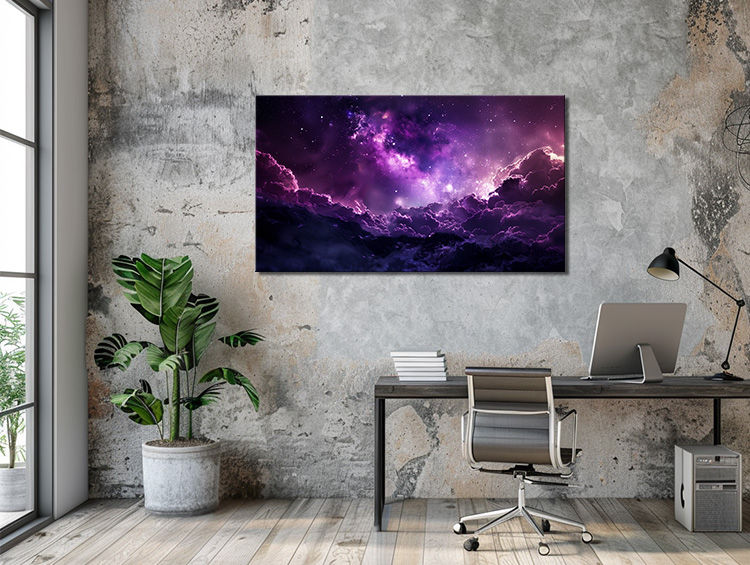 Thumbnail: Stars Above Purple Clouds