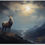 Thumbnail: Highland Deer in Moonlight