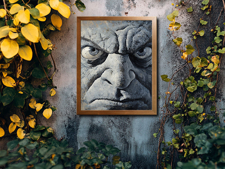 Thumbnail: Piercing Gaze - Study of the Sculpted Ogre
