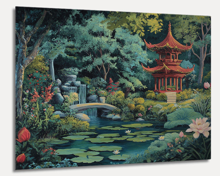 Thumbnail: Lily Pond & Pagoda