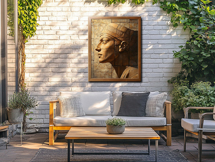 Thumbnail: Egyptian Royal in Semi-Relief Profile