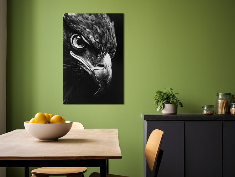 Thumbnail: Intensity - B&W Eagle with Intense Focus