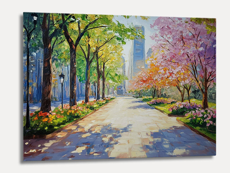Thumbnail: Painted Tree Pathway