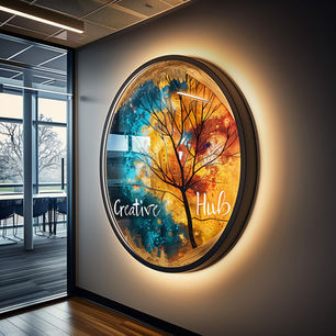 Front and Backlit Rondel