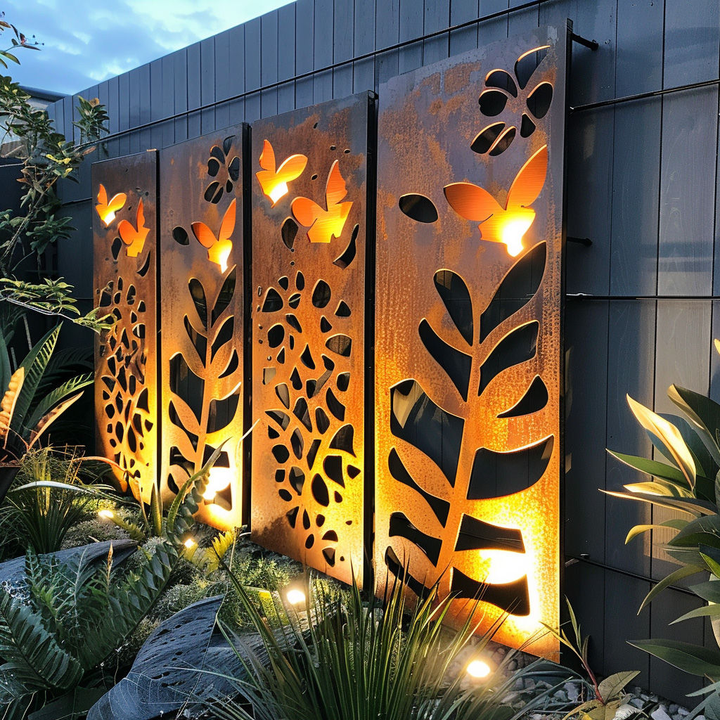 Butterflies in Luminous Bloom