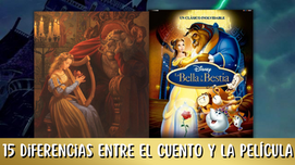 15 Diferencias entre el cuento y la película de La Bella y la Bestia