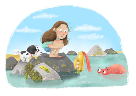 Octopus and the hat _Lisa Hunt