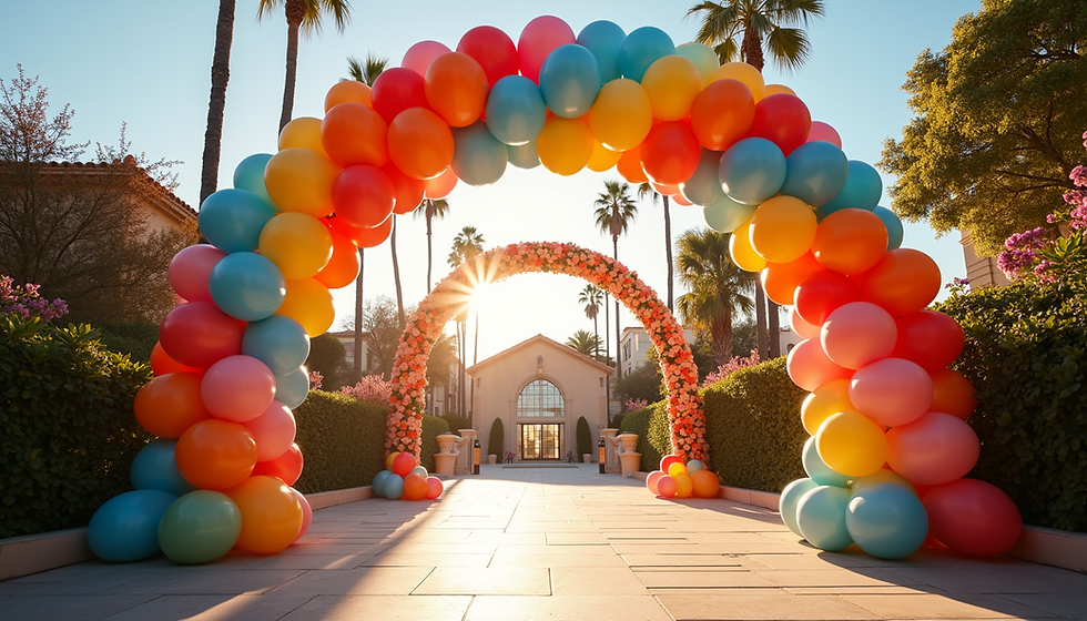 Exploring Beverly Hills Balloon Artistry with Anna's Balloons
