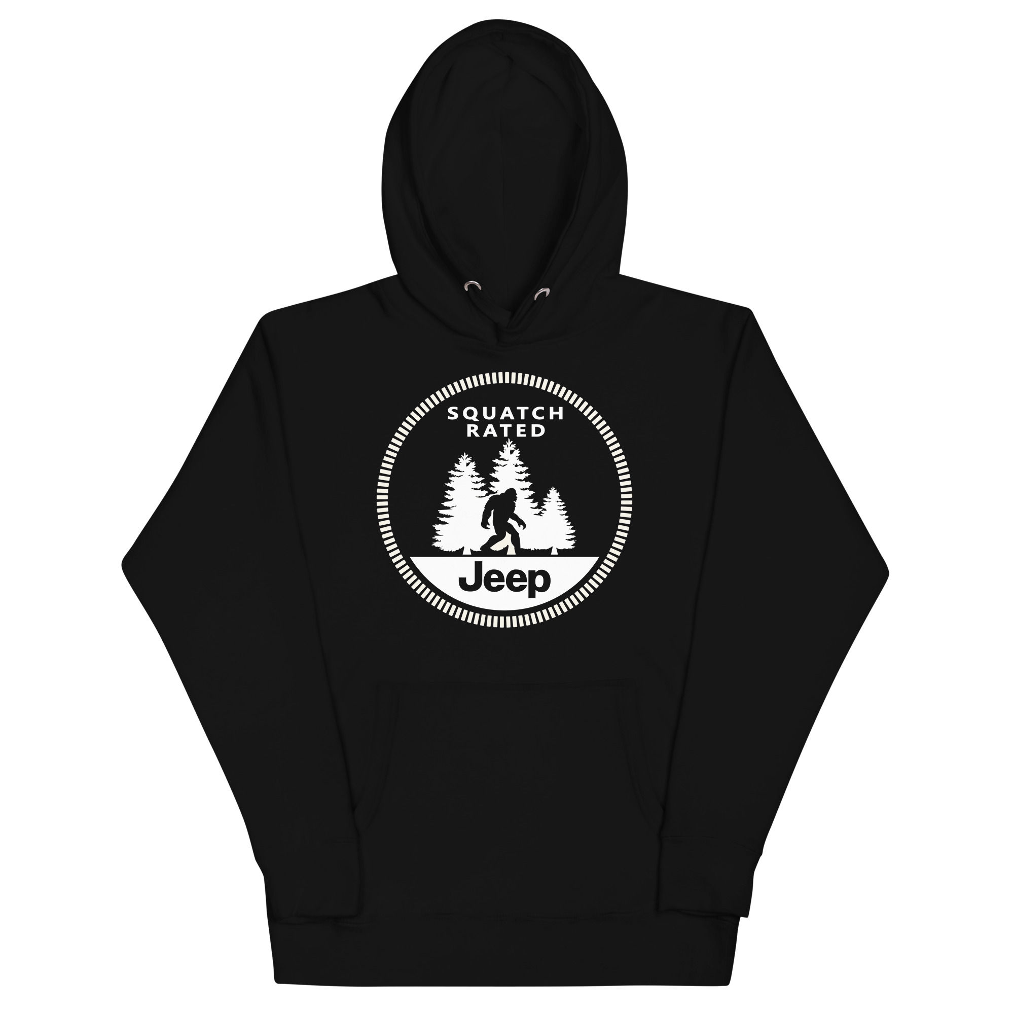 "Squatch Rated Jeep" Unisex Hoodie