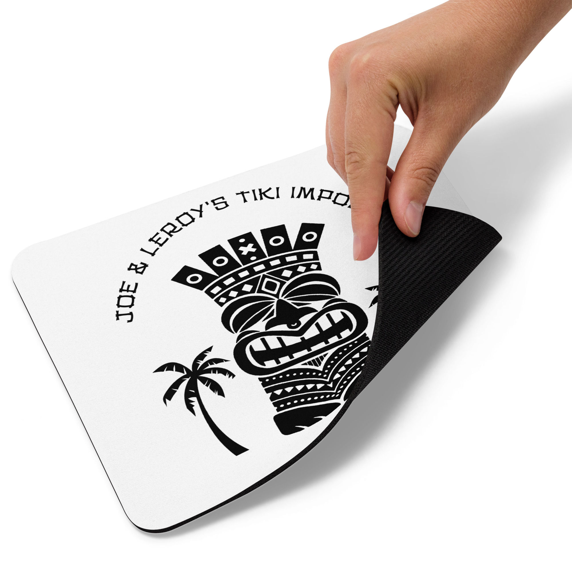 "Joe & Leroy's Tiki Imports" Mouse pad