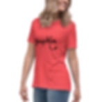 Thumbnail: "JeepHer" (Black Logo) Women's Relaxed T-Shirt