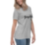 Thumbnail: "JeepHer" (Black Logo) Women's Relaxed T-Shirt