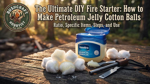 The Ultimate DIY Fire Starter: How to Make Petroleum Jelly Cotton Balls