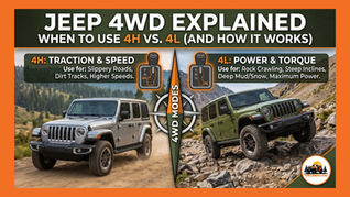 Jeep 4WD Explained: When to Use 4H vs. 4L (And How It Works)