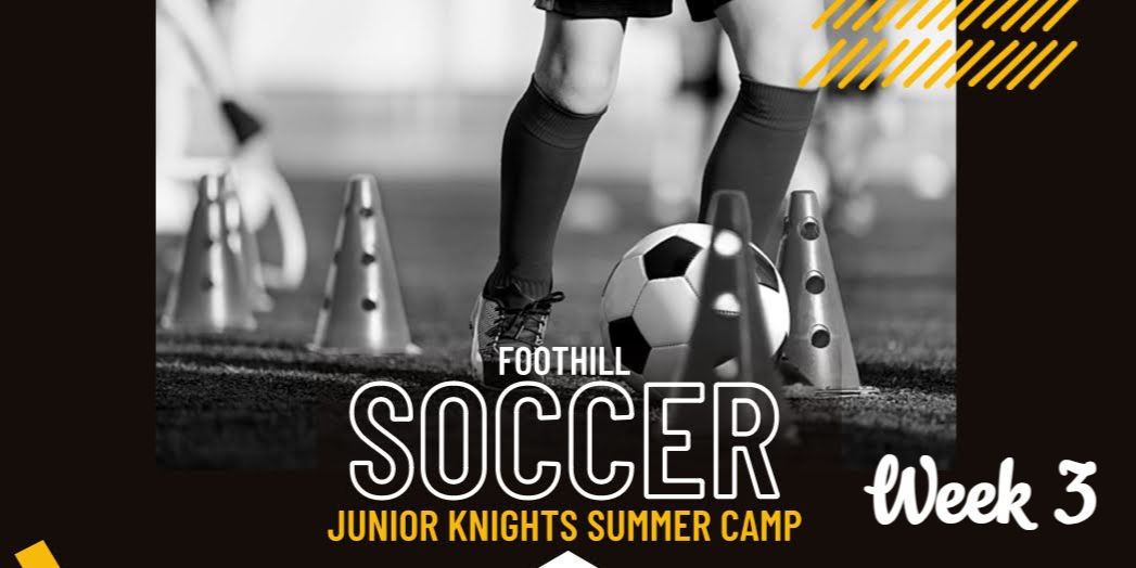 2026 Junior Knights Summer Camp Session 3 July 6th - July 10th