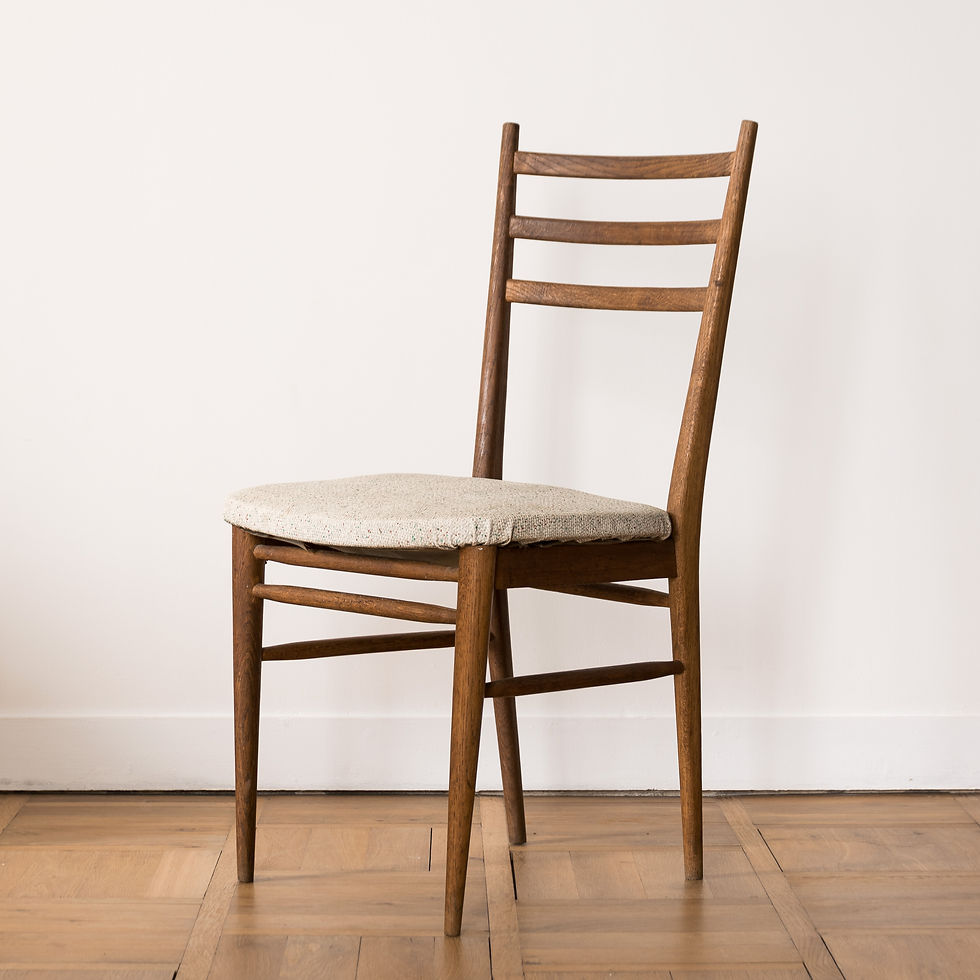 style design scandinave années 50 60, esprit Hans Wegner et Børge Mogensen.