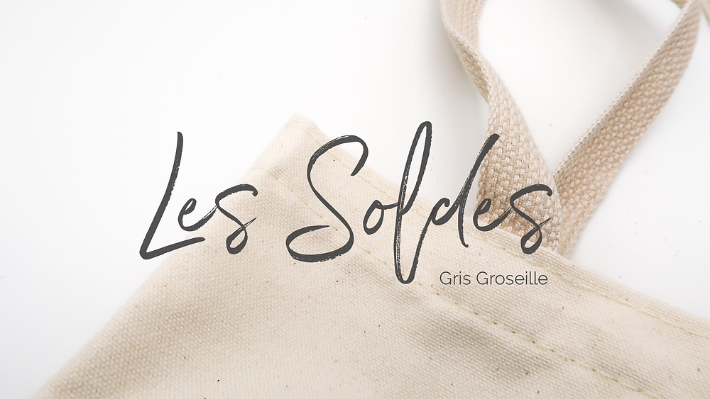 Les soldes d'hiver 2019 commencent le 9 janvier chez Gris Groseille