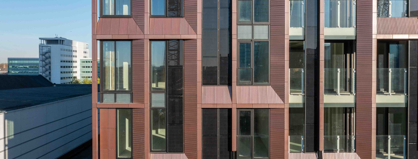 design gevelbekleding zonnepaneelen