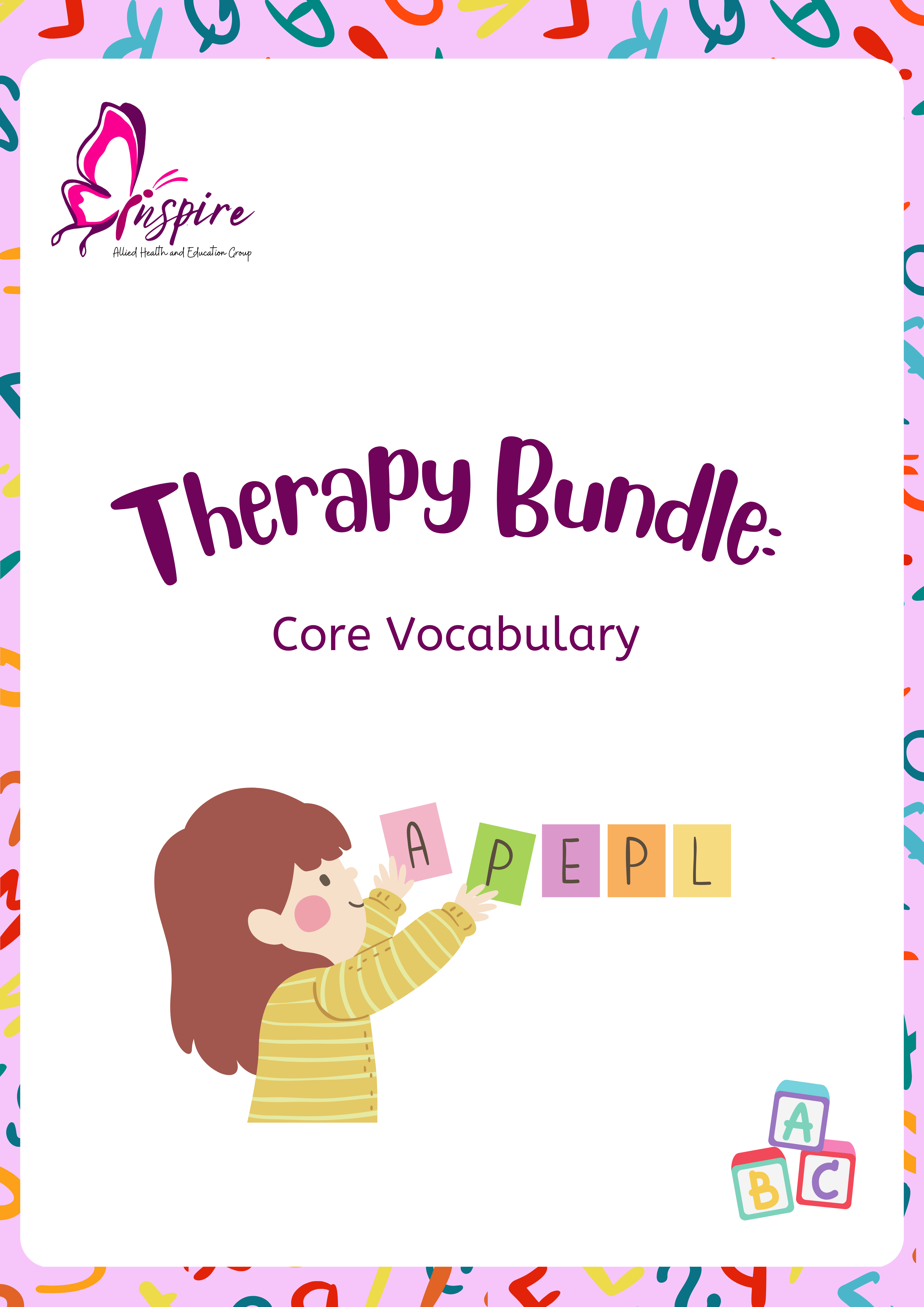Therapy Bundle: Core Vocabulary