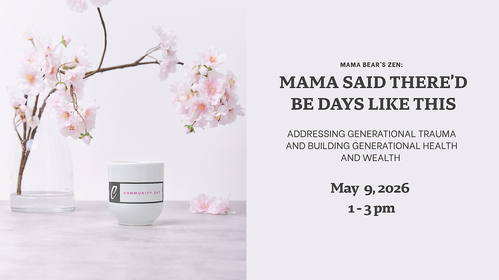 Mama Said There'd Be Days Like This