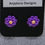 Thumbnail: Delightful Flowers - Violet - Stud Earrings - 13mm - Hypo-allergenic
