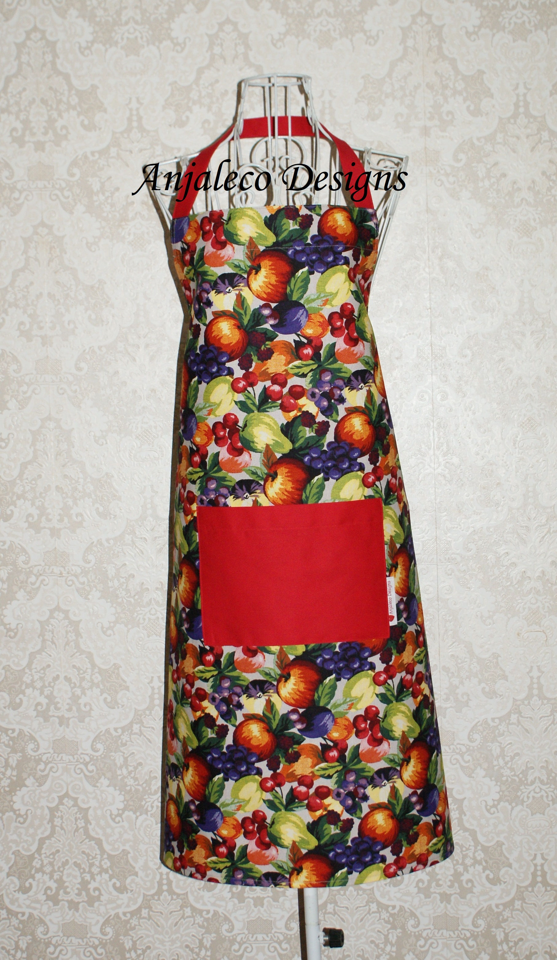 Farmer's Fruit - Stylish Kitchen Apron - Adult Size