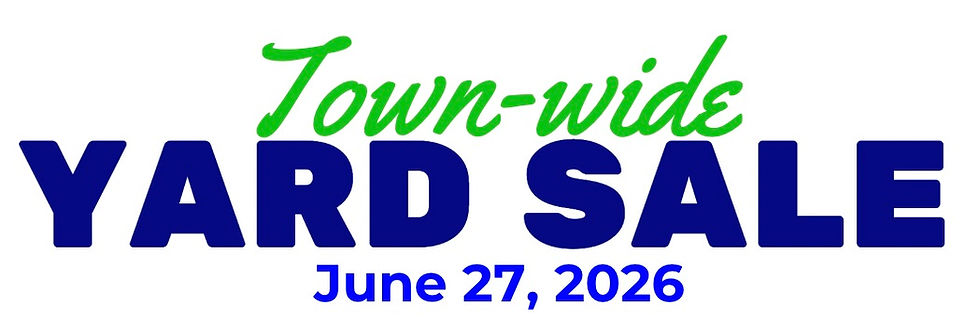 Town-wide Yard Sale