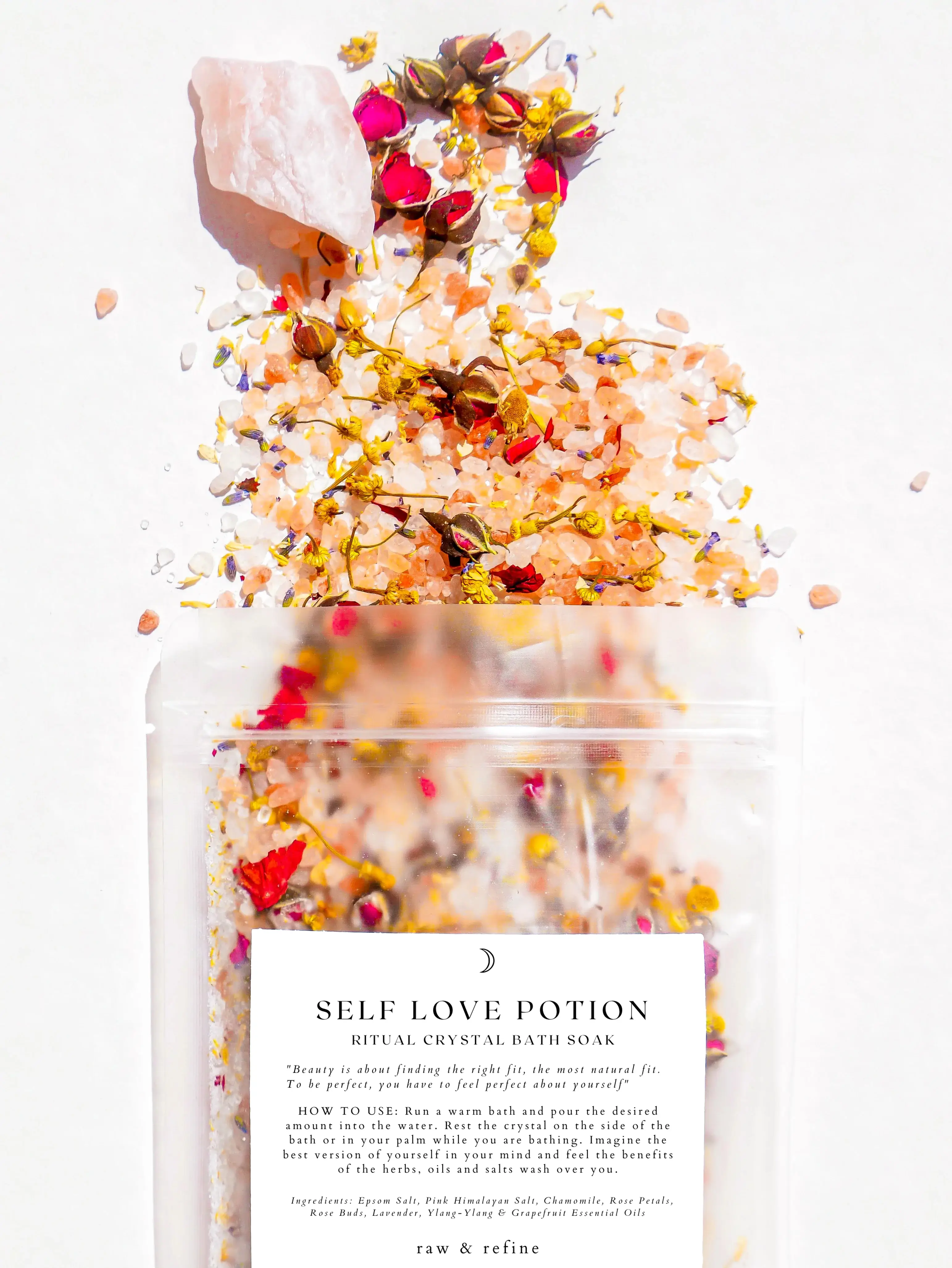 Thumbnail: Self Love Potion | Krystallbad | Badesaltrituale