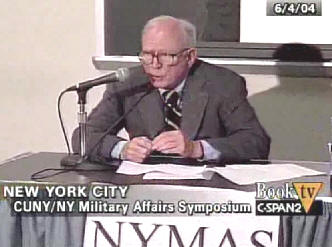 Thaddeus Holt speaking at NYMAS