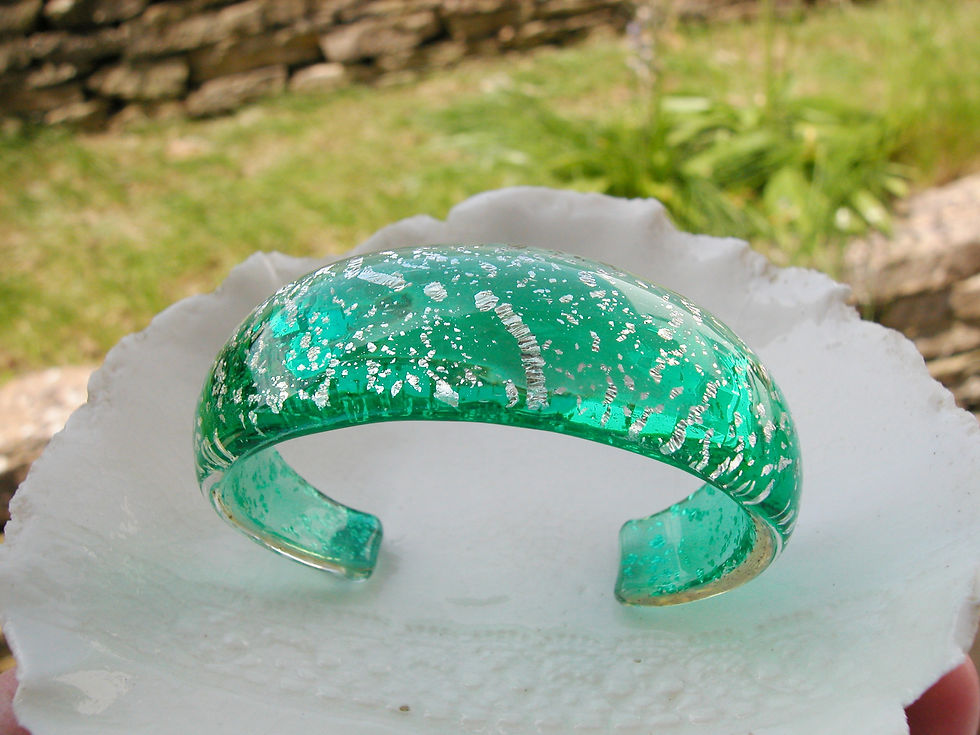 Thumbnail: Venetian Murano Glass Bangle