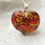 Thumbnail: Big Fast Lush Murano Glass Heart Necklace