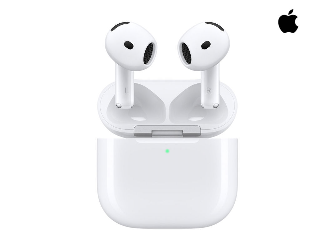 Apple AirPods 5 wireless earbuds with USB-C charging case