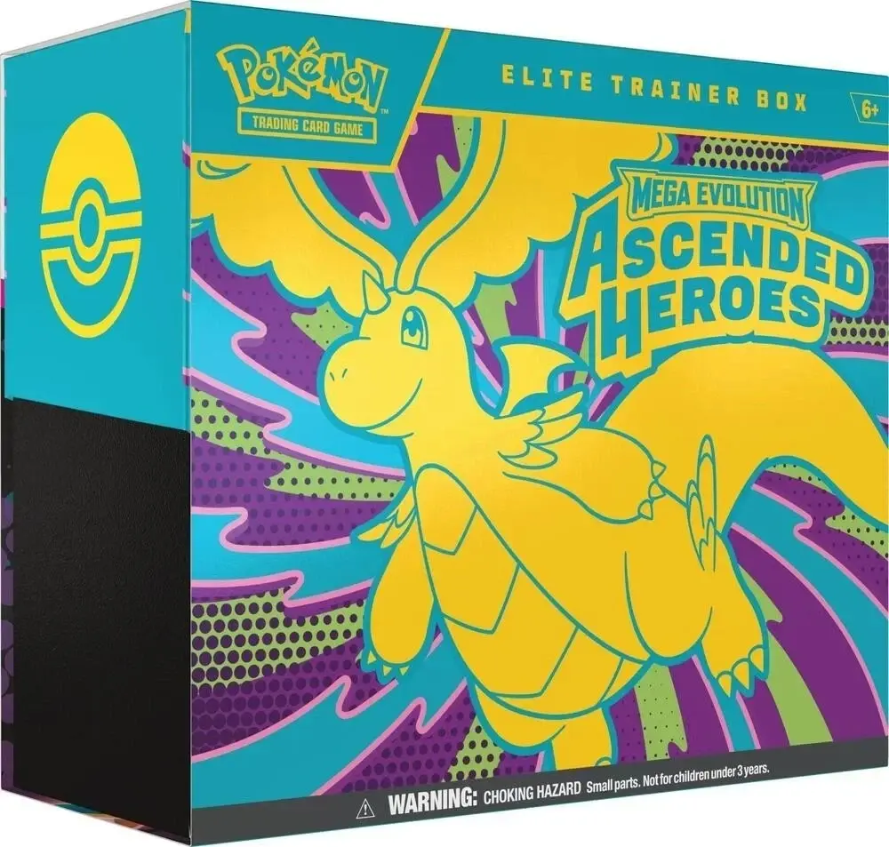 Pokemon TCG Ascended Heroes ETB Elite Trainer Box (Factory Sealed / Brand New)
