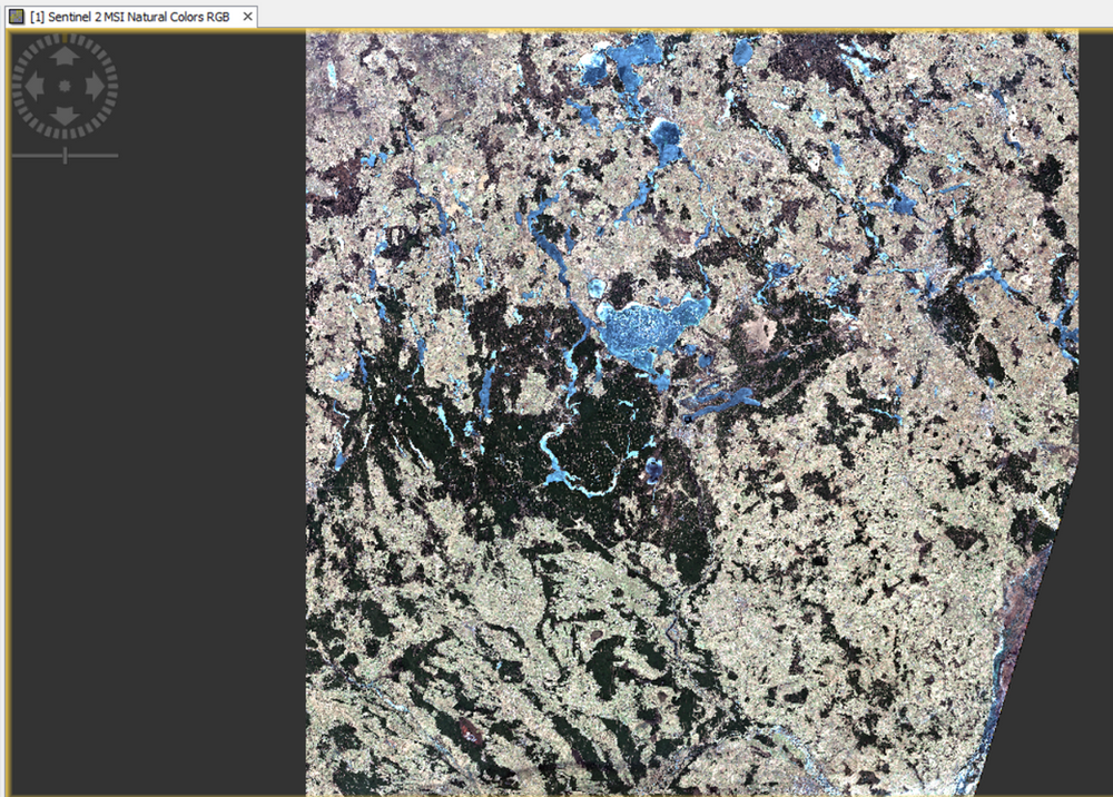 Mapping Water Bodies from Satellite Imagery