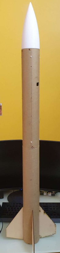 fig 5 - Air MK1 with fins attached