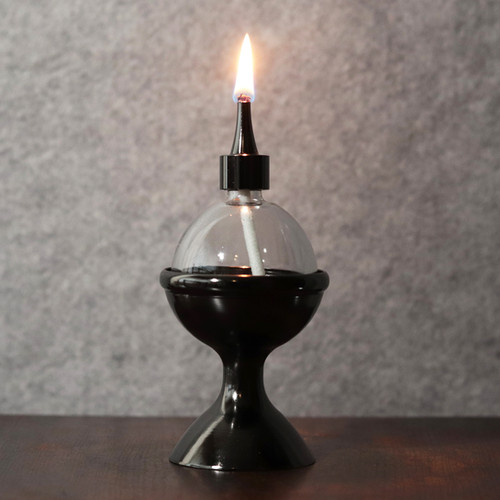 日本製オイルランプ Knight -black- | flamesense