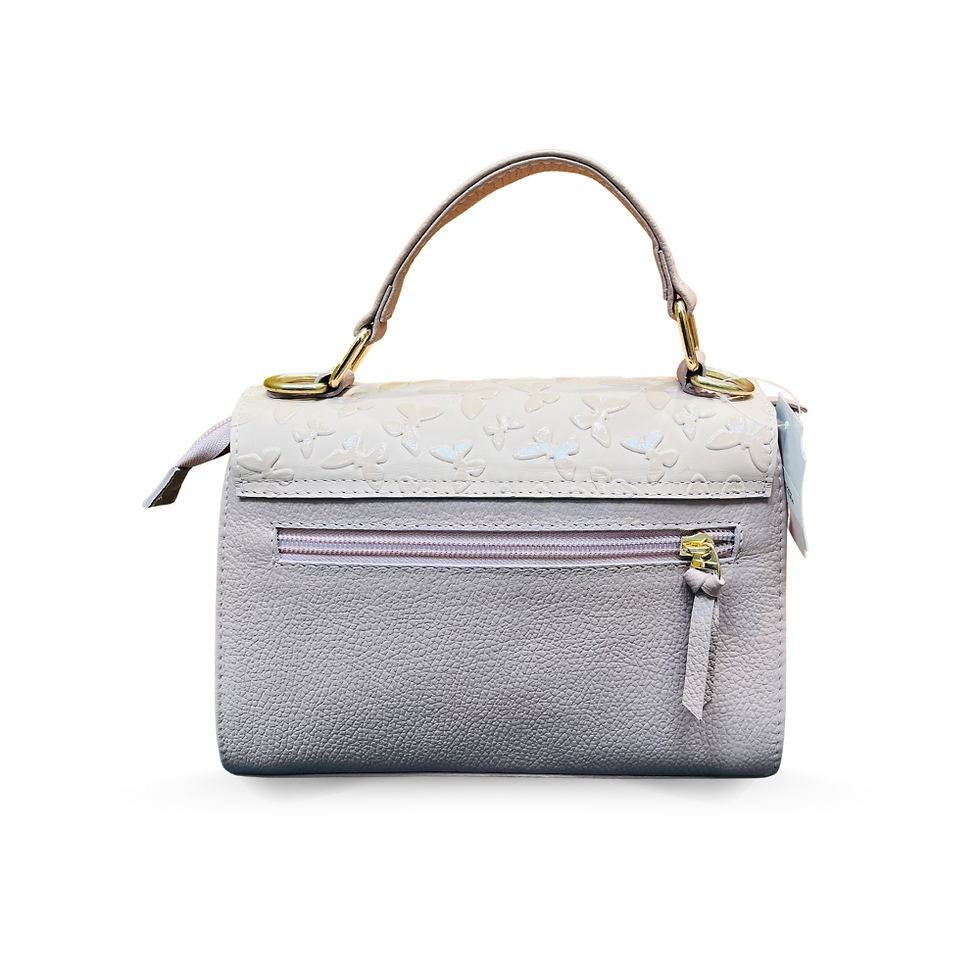 Miniatura: AL&M Nude x Butterfly Leather Top Handle Luxe ML