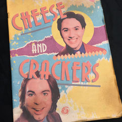 Vintage comedy show program for a fictional comedy act. Designed and created for the Show Inside Number 9.