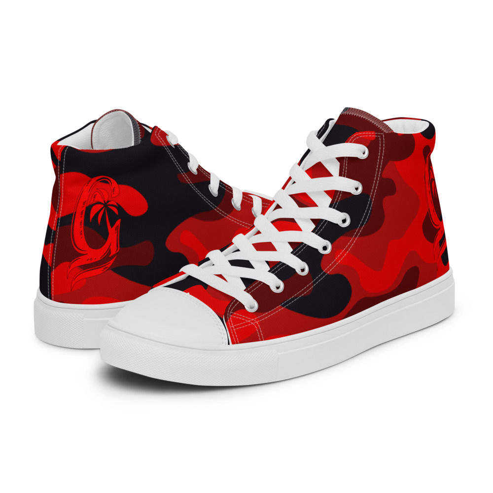 RED Camo G - High top shoes