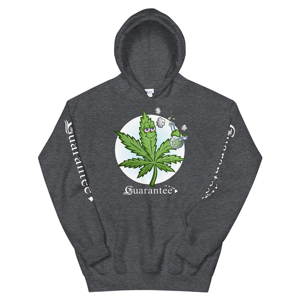 Thumbnail: Marijuana leaf bong - Unisex Hoodie