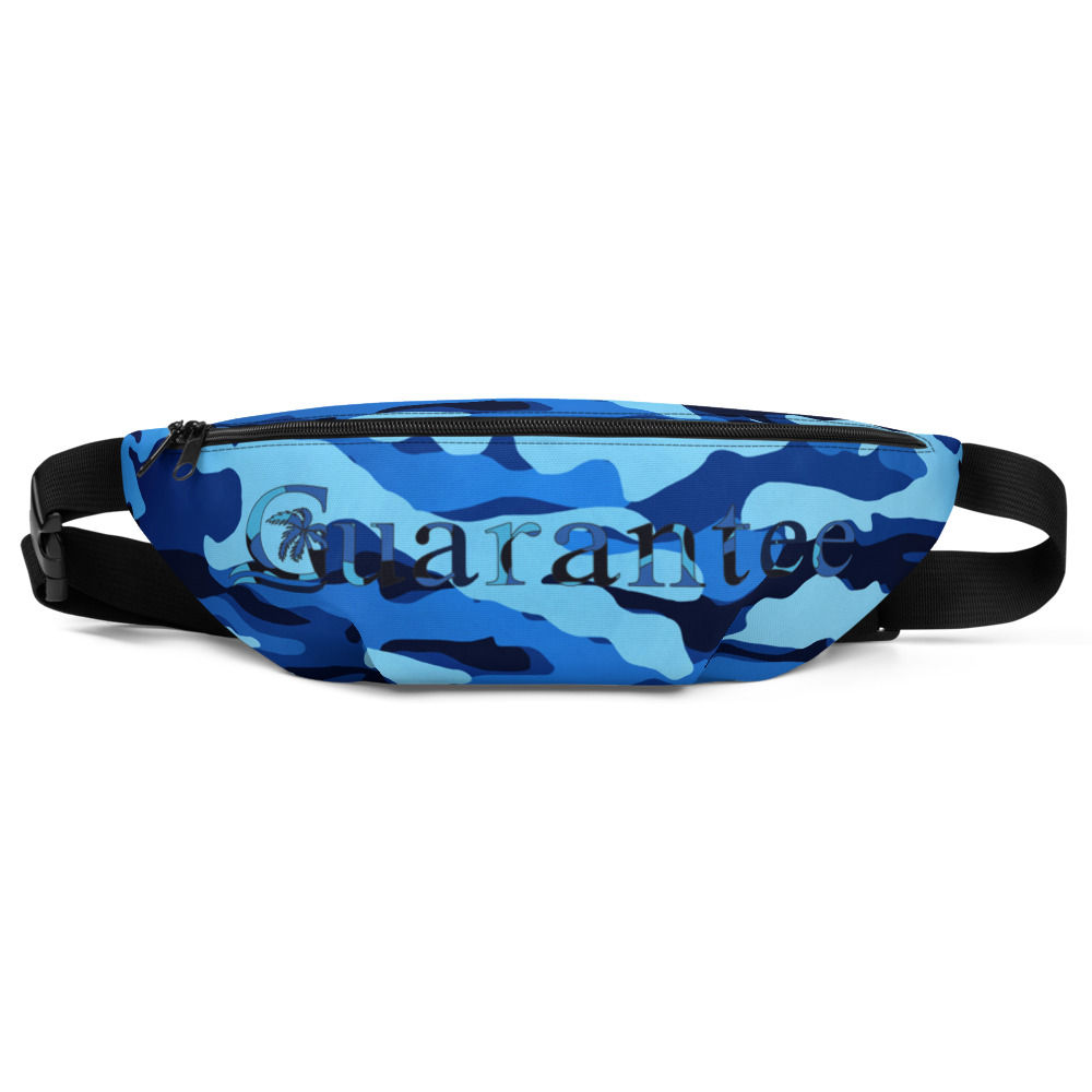 BLUE CAMO - Fanny Pack