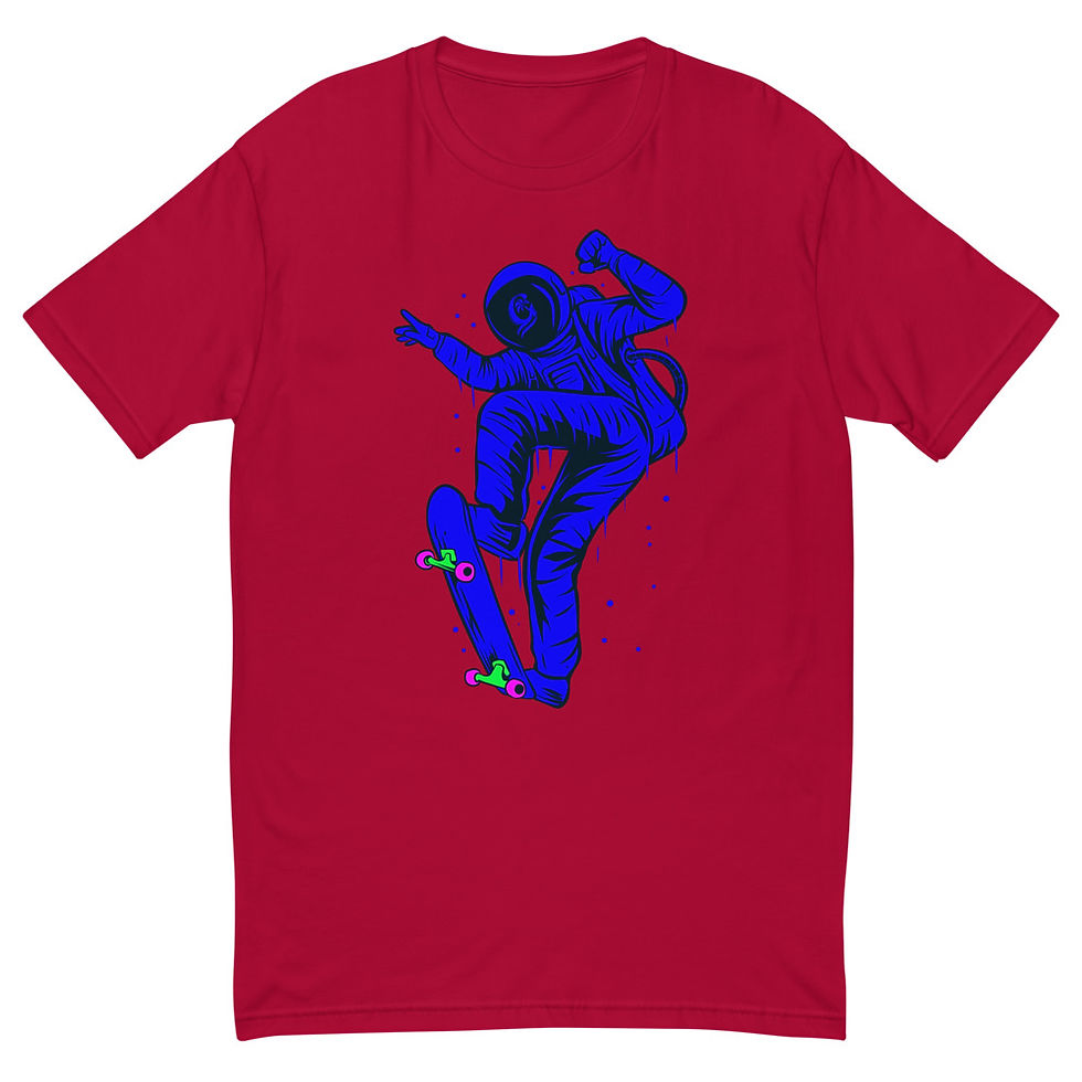 Thumbnail: Astronaut Ollie BLUE - Super soft shirt