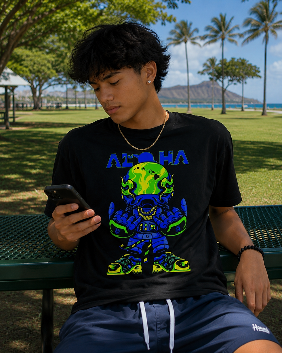Thumbnail: Astronaut 2 Shakas1 - Super soft shirt