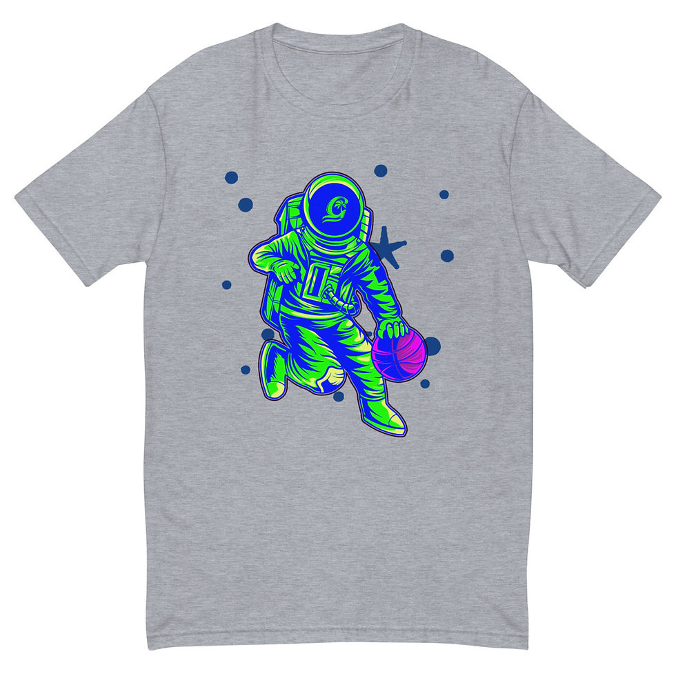Thumbnail: Astronaut dribbling - Super soft shirt