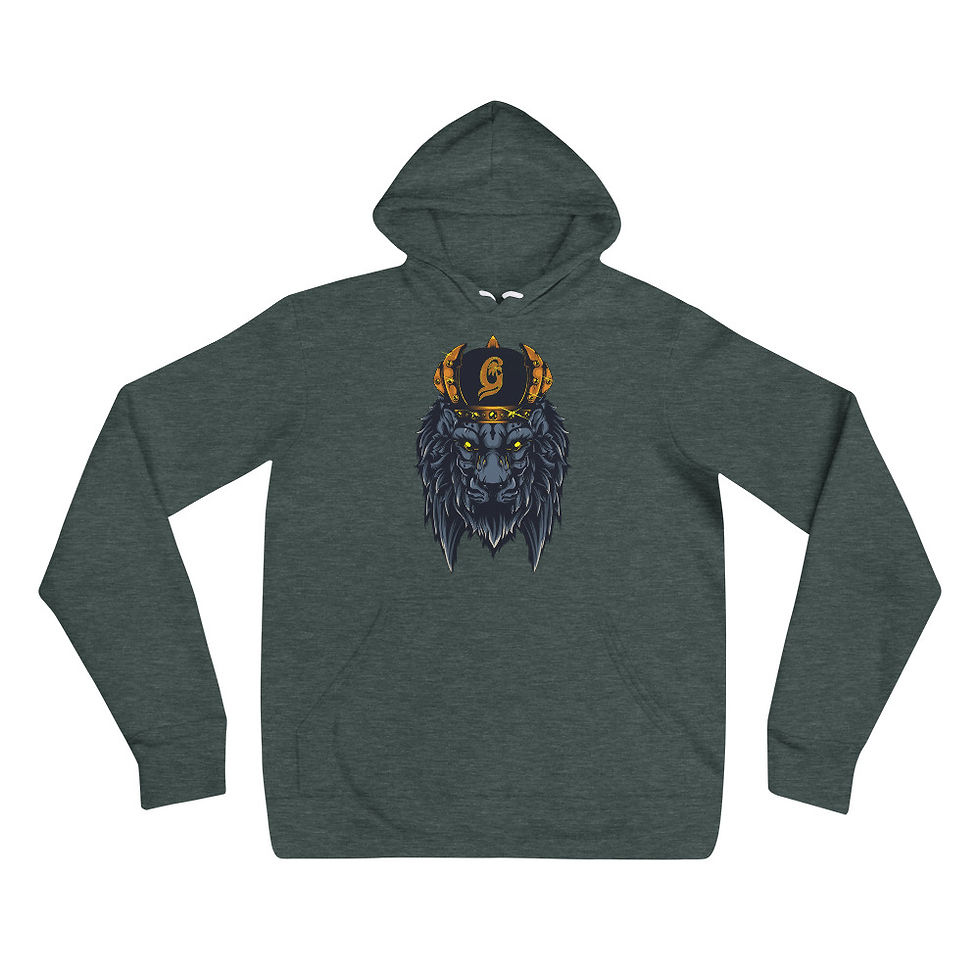 Thumbnail: Crowned Lion2 - Super soft hoodie